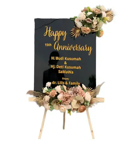 Papan Bunga Akrilik sukajadi pekanbaru