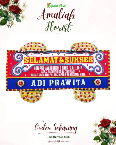 Papan Bunga Ucapan Selamat sukajadi pekanbaru
